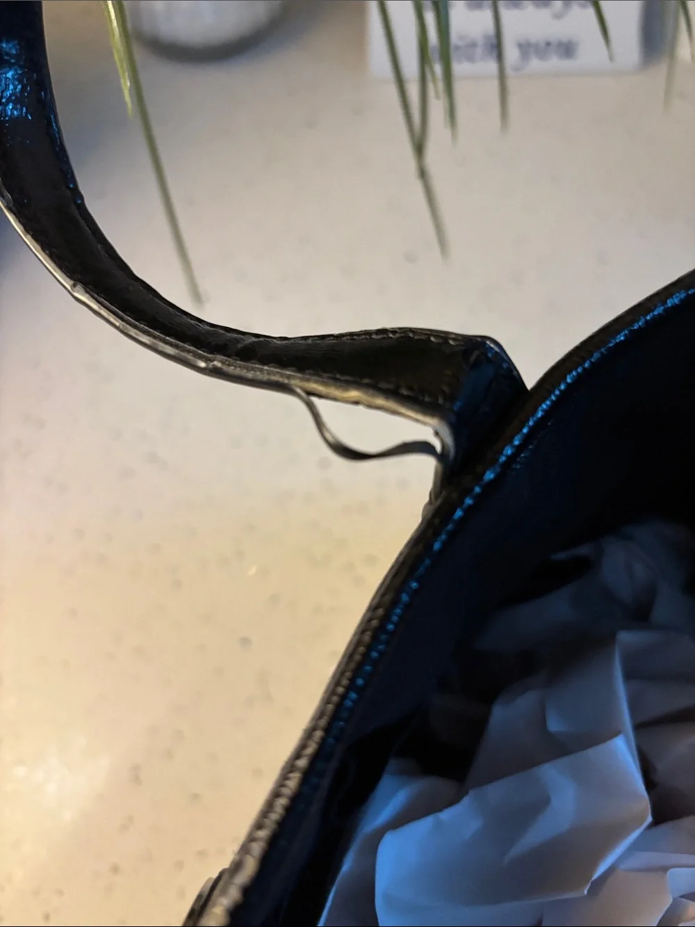 Coach Black and Gray Signature Canvas Purse
